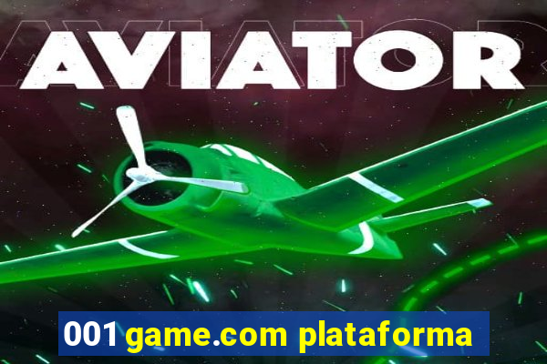 001 game.com plataforma